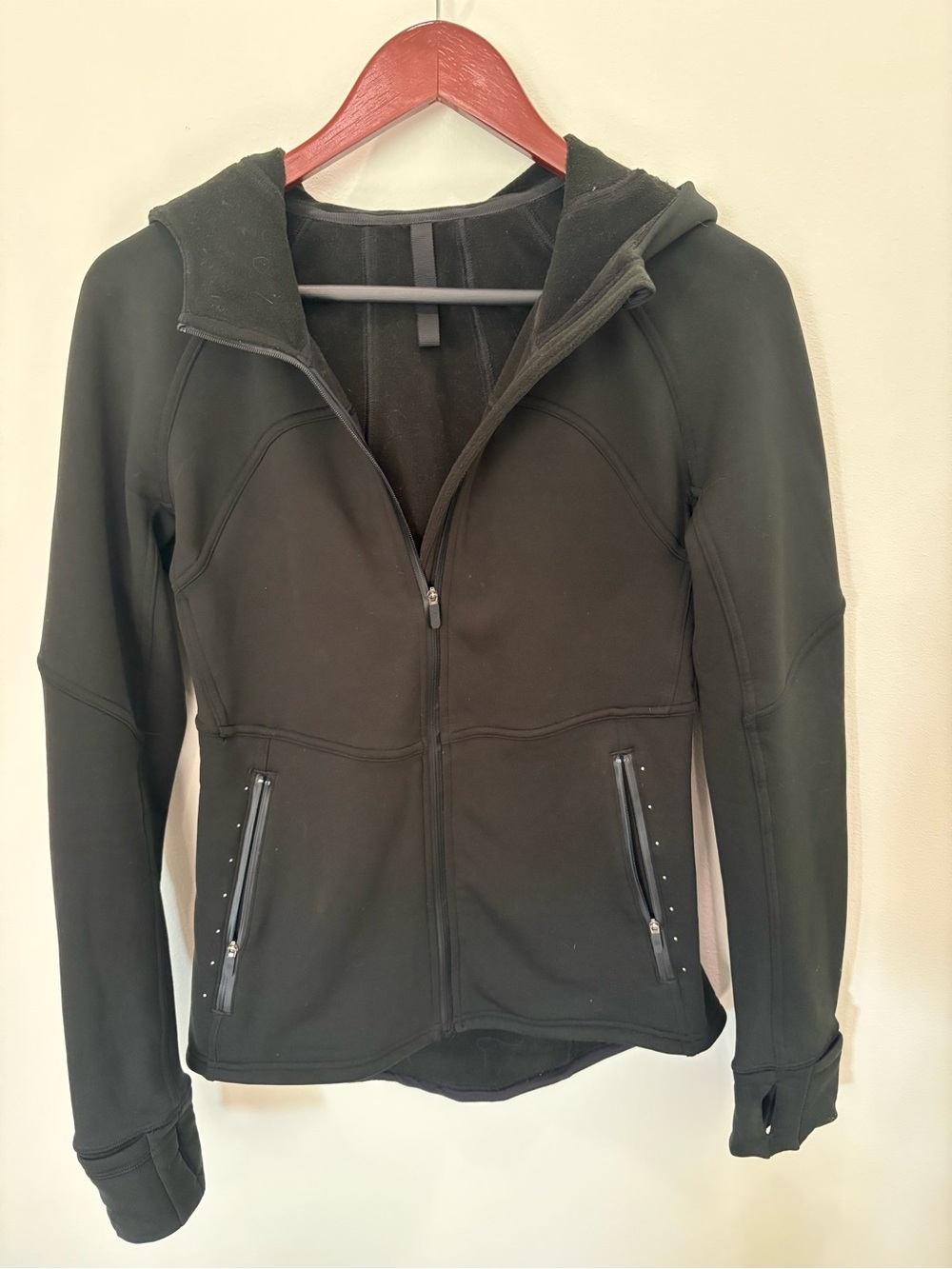 Lululemon Full Zip Hoodie - Black, 6